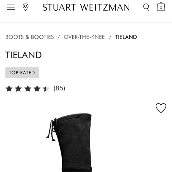 Stuart Weitzman Tieland stretch suede over the knee boots size 8 - Picture 2 of 8